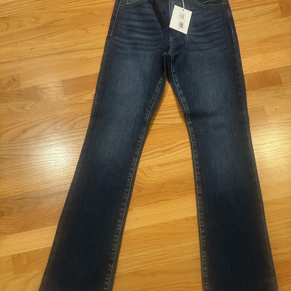 KanCan Dark Blue Women's Boot Cut Jeans